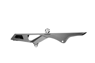 Guarda Cadena Carbono por Suzuki GSX-R 600 / 750 2006-2010 100% Carbono | Patron Enlazado | Opaco