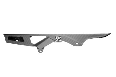 Carbon Kettenschutz für Suzuki GSX-R 600/750 2011-2014 Carbon+Fiberglas | Köper | Matt