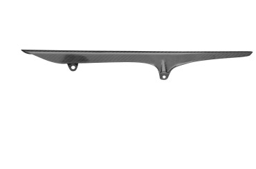 Guarda Cadena Carbono por Triumph Daytona 675 2006-2015 100% Carbono | Patron Enlazado | Brillante