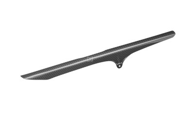 Carbon Kettenschutz für Triumph Daytona 675 2006-2015 Carbon+Fiberglas | Köper | Glossy