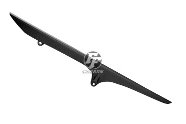 Carbon Kettenschutz für Triumph Daytona 675 2006-2015 Carbon+Fiberglas | Köper | Matt