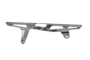 Carter de chaine Carbone pour Triumph Thruxton RS 100% Carbone | Toile Sergé | Brillant