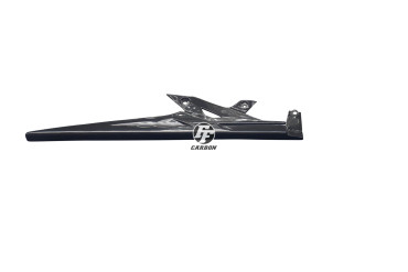 Carter de chaine Carbone pour Triumph Tiger 800 XCX XR XRX Carbone+Fibre de Verre | Toile Contraignant | Brillant