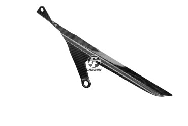 paracatena Carbonio per Yamaha MT-10 2016-2021 / MT-10 2022- Carbonio+Fibra di Vetro | Spigato | Brillante