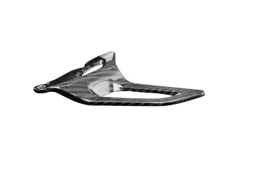 Carbon Chain Guard (Lower Unit) for Triumph Speed Triple 1200 RS / RR 2021- 100% Carbon | Twill Weave | Glossy