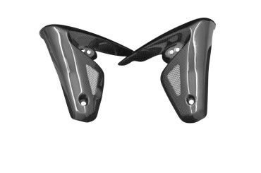 Carbon Kühlerecken für Triumph Speed Triple 1050 2008-2010 100% Carbon | Leinwand | Glossy