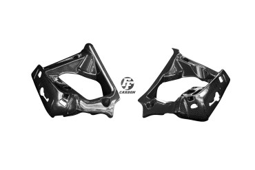 Cofano Radiatore Titolare Carbonio per Ducati Monster 1200 / 1200S / 821 2014-2020 Carbonio+Fibra di Vetro | Tela | Brillante