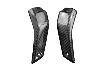 Carbon Kühlerverkleidung (Unteres Teil) für Ducati Streetfighter V4 2020- Carbon+Fiberglas | Köper | Glossy