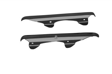 Cache radiateur Carbone pour Aprilia RSV Tuono 2003-2005 