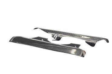 Covertor radiador Carbono por Aprilia RSV Tuono 2003-2005 100% Carbono | Patron Enlazado | Brillante