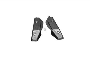 Carbon Kühlerverkleidung für Ducati Hyperstrada / Hypermotard 821 2013-2015 939 2016- Carbon+Fiberglas | Leinwand | Glossy