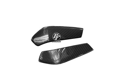 Covertor radiador Carbono por Ducati Monster 1200 / 1200S / 821 2014-2018 Carbono+Fibra de Vidrio | Patron Enlazado | Brillante
