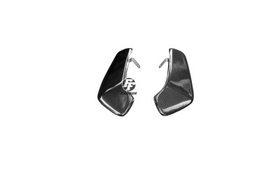 Carbon Radiator Cover for Ducati Monster 1200 / 1200S / 821 2014-2018 Carbon+Fibreglass | Plain Weave | Glossy