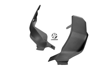 Carbon Radiator Cover for Ducati Scrambler 2017- 100% Carbon | Twill Weave | Matt