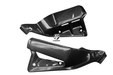 Cofano radiatore Carbonio per Ducati Scrambler 2017- Carbonio+Fibra di Vetro | Spigato | Brillante