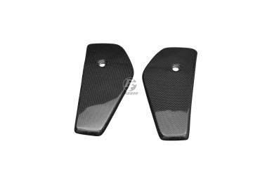 Carbon Radiator Cover for KTM Duke 690 2012-2019 Carbon+Fibreglass | Plain Weave | Glossy