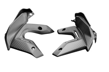 Carbon Kühlerverkleidung für Kawasaki Z650 2020- 