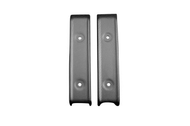 Carbon Radiator Cover for Kawasaki Z900 RS 2021- Carbon+Fibreglass | Plain Weave | Matt