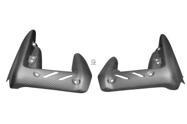 Cache radiateur Carbone pour Triumph Street Triple 2007-2012 