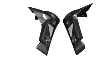 Covertor radiador Carbono por Yamaha FZ1-N 100% Carbono | Patron Sencillo | Brillante