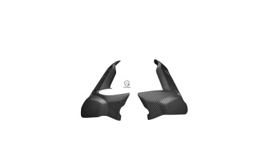 Covertor radiador Carbono por Yamaha FZ1-N / FZ-8 Carbono+Fibra de Vidrio | Patron Enlazado | Opaco