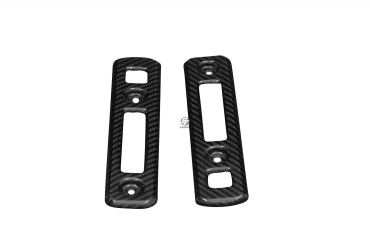 Covertor radiador Carbono por Yamaha FZ8 Carbono+Fibra de Vidrio | Patron Enlazado | Brillante