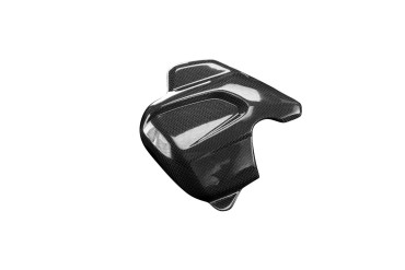Carbon Coolant Compensation Tank Cover for Triumph Speed Triple 1200 RS / RR 2021- Carbon+Fibreglass | Plain Weave | Glossy
