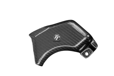 Cache du réservoir de compensation du liquide de refroidissement Carbone pour Triumph Speed Triple 2011-2015 100% Carbone | Toile Sergé | Brillant