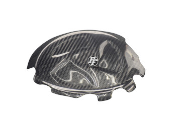 Cache d´embrayage Carbone pour BMW S1000RR 2010-2018 / BMW S1000R 2014-2020 100% Carbone | Toile Sergé | Brillant