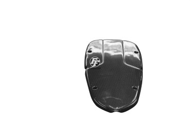 Covertor de Alternador Carbono por BMW R 1100 S / Boxer Cup Carbono+Fibra de Vidrio | Patron Sencillo | Brillante