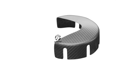 Carbon Generator Cover for KTM 990 Super Duke / R 2004-2013 Carbon+Fibreglass | Twill Weave | Matt