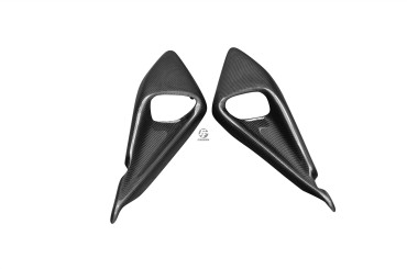 Tomas de aire Carbono por Ducati Monster 2000-2008 100% Carbono | Patron Sencillo | Brillante