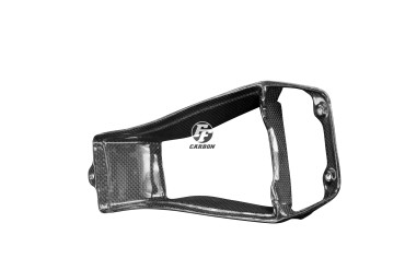 Tomas de aire Carbono por Kawasaki ZX-10R 2011-2015 Carbono+Fibra de Vidrio | Patron Sencillo | Brillante