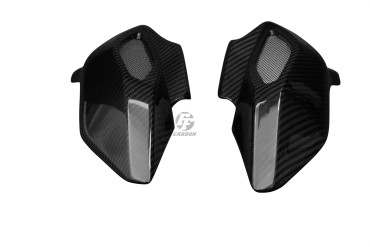 Carbon Lufteinlässe für MV Agusta Brutale 675/800 2013-2015/Dragster 2014-2018 / RR 2015-2017 / RC 2017-2018 Carbon+Fiberglas | Köper | Glossy