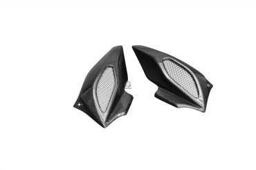 Carbon Lufteinlässe für MV Agusta Brutale 675/800 2013-2015/Dragster 2014-2018 / RR 2015-2017 / RC 2017-2018 Carbon+Fiberglas | Leinwand | Glossy