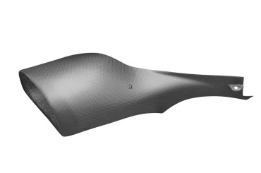Toma de aire (a la izquierda) Carbono por Buell XB Carbono+Fibra de Vidrio | Patron Sencillo | Opaco