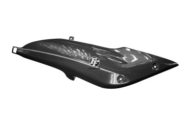 Prise d´air à droite (partie arrière) Carbone pour BMW R Nine T 2014-2015 Carbone+Fibre de Verre | Toile Contraignant | Brillant