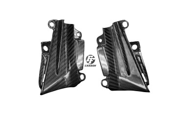 Carbon Air Intake (Side Parts) for Kawasaki Z1000 2014-2020 Carbon+Fibreglass | Twill Weave | Glossy