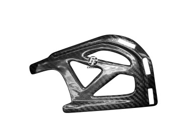 Carenado toma de aire (a la izquierda) Carbono por BMW K1300 R 100% Carbono | Patron Enlazado | Brillante