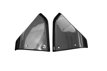 Carbon Air Intake Cover for Honda CBR 650 R 2024- Carbon+Fibreglass | Twill Weave | Glossy