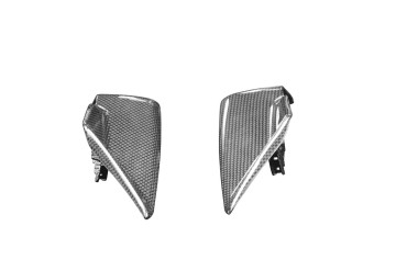 Carénage de Prise d´air Carbone pour Triumph Speed Triple 1200 RS 2021- Carbone+Fibre de Verre | Toile Sergé | Mat