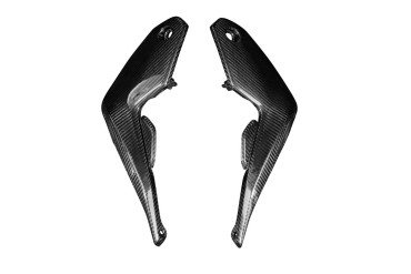 Carenado toma de aire Carbono por Yamaha MT 07 2021- Carbono+Fibra de Vidrio | Patron Enlazado | Brillante