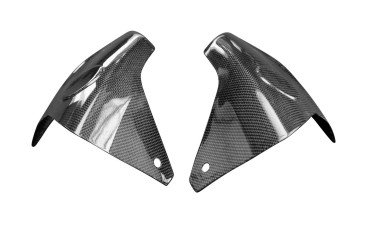 Carenatura di aspirazione dell´aria Carbonio per Yamaha MT 09 2021- Carbonio+Fibra di Vetro | Tela | Brillante