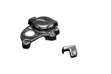 Coperchio motore (coperchio) Carbonio per BMW S 1000 RR 2019- / M 1000 RR 2021- / S 1000 R 2021- Carbonio+Fibra di Vetro | Tela | Brillante