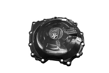 Cache du moteur (couvert) Carbone pour Triumph Speed Triple 2016- Carbone+Fibre de Verre | Toile Contraignant | Brillant