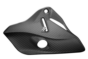 Coperchio motore Destra Carbonio per Ducati Monster 1200 / 1200S 2014-2016 / 1200R 2016-2019 / 821 2014-2017 100% Carbonio | Spigato | Opaco