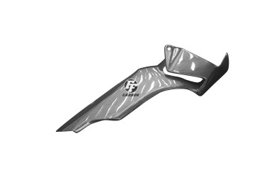 Covertor de motor (parte inferior) Carbono por Ducati Monster 1200 / 1200S 2014-2018 Carbono+Fibra de Vidrio | Patron Sencillo | Brillante