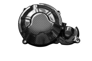 Cofano motore Carbonio per Aprilia RS 660 2020- / Tuono 660 2021- Carbonio+Fibra di Vetro | Spigato | Brillante