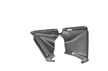 Carbon Engine Cover for Aprilia RSV4 2009-2014 Carbon+Fibreglass | Twill Weave | Matt