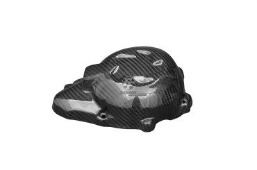 Covertor de motor Carbono por Kawasaki Z1000 2010-2020 Carbono+Fibra de Vidrio | Patron Enlazado | Brillante